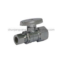 Hot Sale Quick 1/4 Turn Shutoff Straight Stop Valve (QK05)